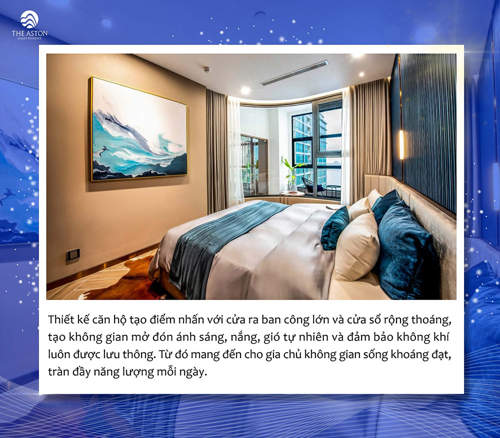 căn hộ Sky Villa tại The Aston Luxury Residence sẽ đáp ứng tối đa nhu cầu an cư, nghỉ dưỡng của các thế hệ thành viên trong gia đình.